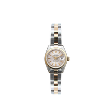 Load image into Gallery viewer, Rolex Datejust Lady ref. 69173 Steel/Gold - Oyster Bracelet - Silver Dial with Golden Indexes - Full Set