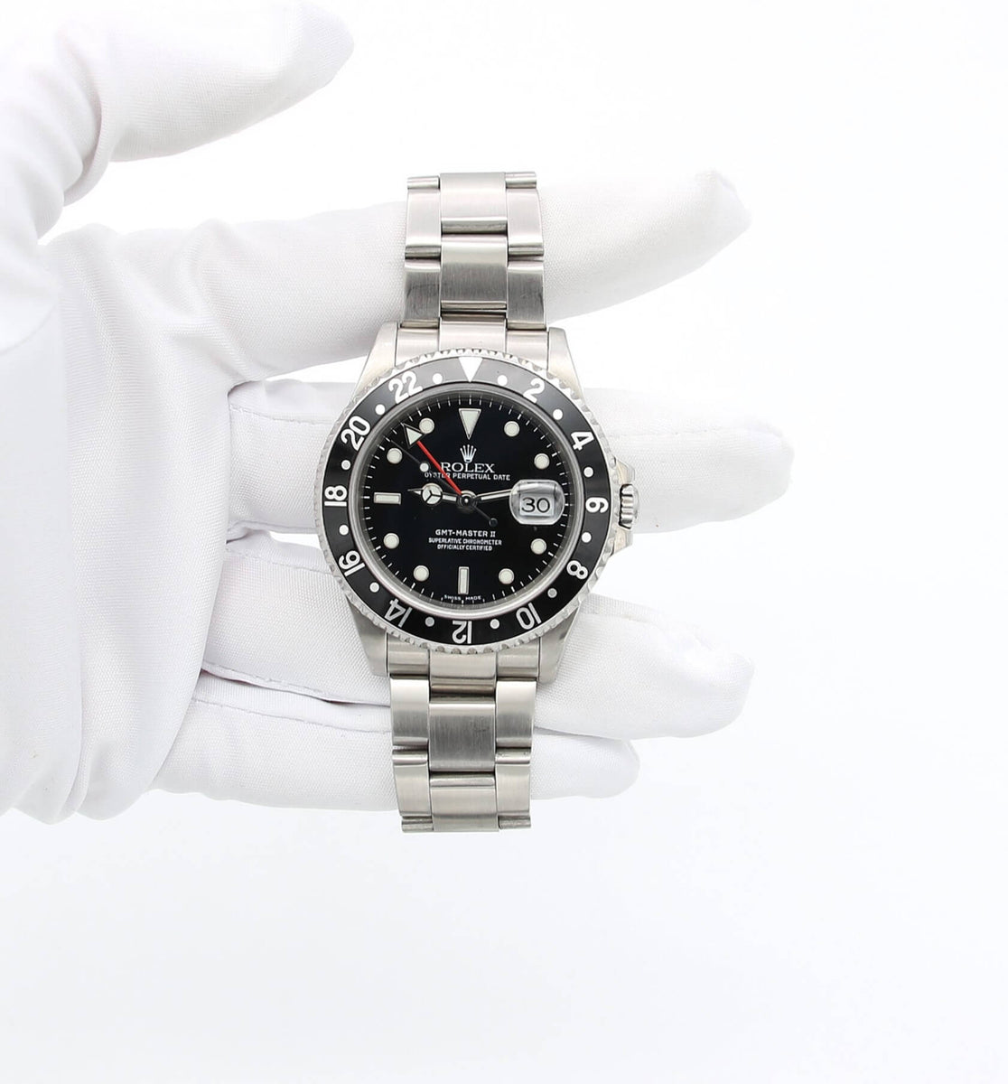 Rolex GMT Master II 16710 Black Bezel Full Set – Debonar