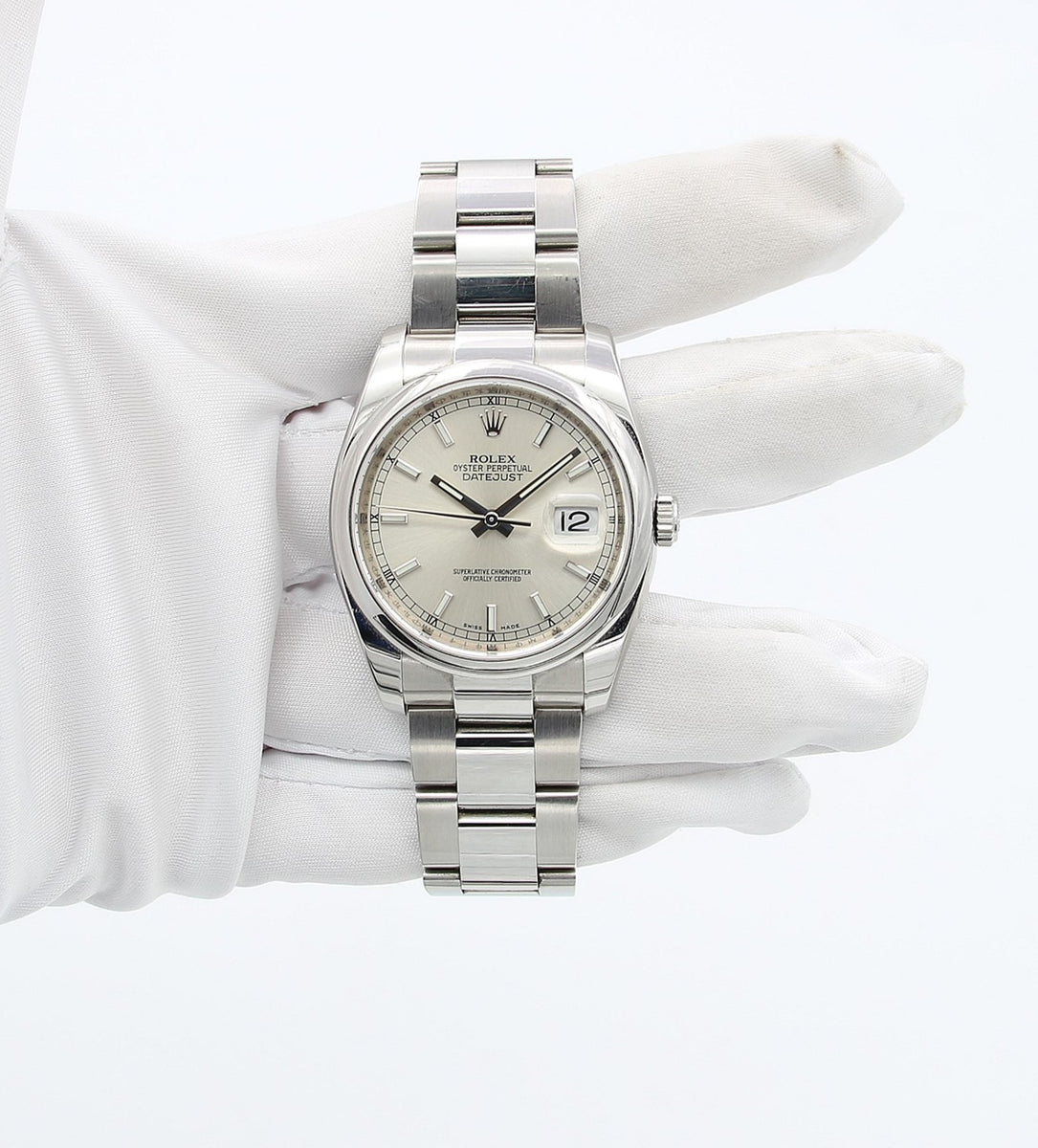 Rolex 2025 116200 silver