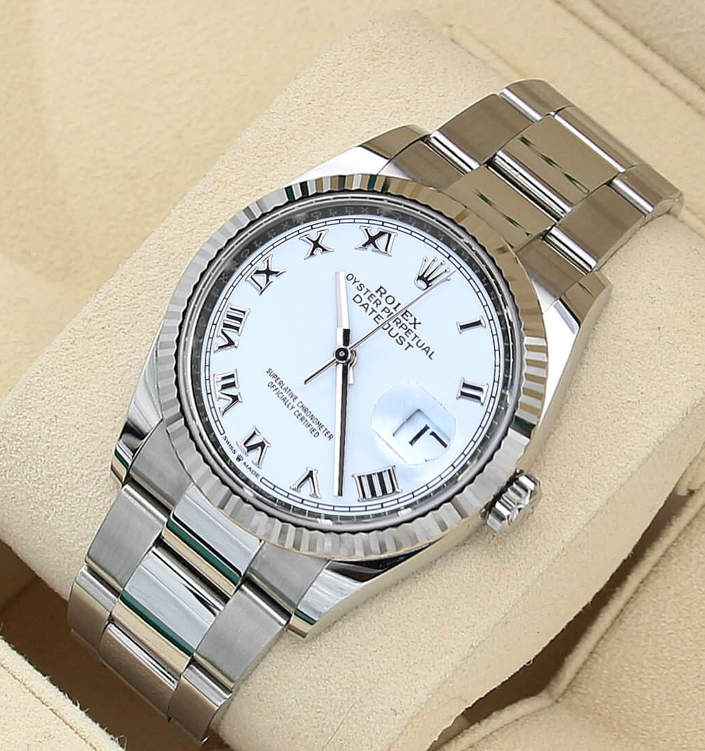 Rolex 116234 white best sale