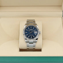 Load image into Gallery viewer, Rolex Datejust ref. 126234 Blue Dial Oyster bracelet - Full Set