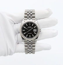 Load image into Gallery viewer, Rolex Datejust ref. 126234 Black Dial Jubilee bracelet - Full Set