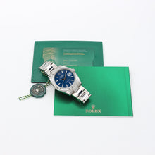 Load image into Gallery viewer, Rolex Datejust ref. 126300 Blue Motif Oyster bracelet - Full Set