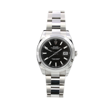 Load image into Gallery viewer, Rolex Datejust ref. 126300 Black Dial Oyster bracelet - Full Set