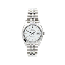 Load image into Gallery viewer, Rolex Datejust ref. 126300 White Dial Jubilee bracelet - Full Set