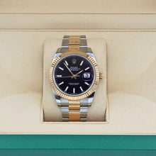 Load image into Gallery viewer, Rolex Datejust ref. 126333 Black Dial Oyster bracelet - Full Set
