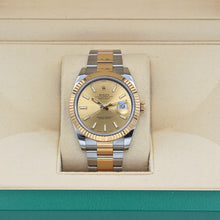 Załaduj obraz do przeglądarki galerii, Rolex Datejust ref. 126333 Champagne Dial Oyster bracelet - Full Set