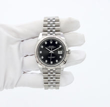 Load image into Gallery viewer, Rolex Datejust ref. 126334 Black Diamonds Dial Jubilee bracelet - Full Set