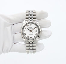 Load image into Gallery viewer, Rolex Datejust ref. 126334 White Roman Dial Jubilee bracelet - Full Set
