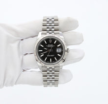 Załaduj obraz do przeglądarki galerii, Rolex Datejust ref. 126334 Black Dial Jubilee bracelet - Full Set
