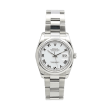 Load image into Gallery viewer, Rolex Datejust ref. 116200 White Roman Dial - Oyster Bracelet - with Warranty Rolex