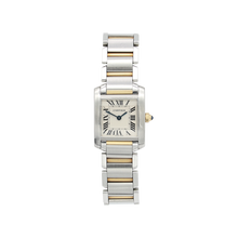Załaduj obraz do przeglądarki galerii, Cartier Tank Française ref 2384 in Steel/Gold