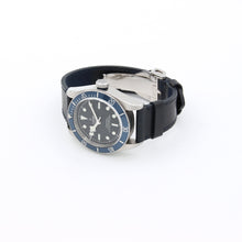 Załaduj obraz do przeglądarki galerii, Tudor Heritage Black Bay 79230B - Blue Bezel Leather strap - NEW 2022 Full Set