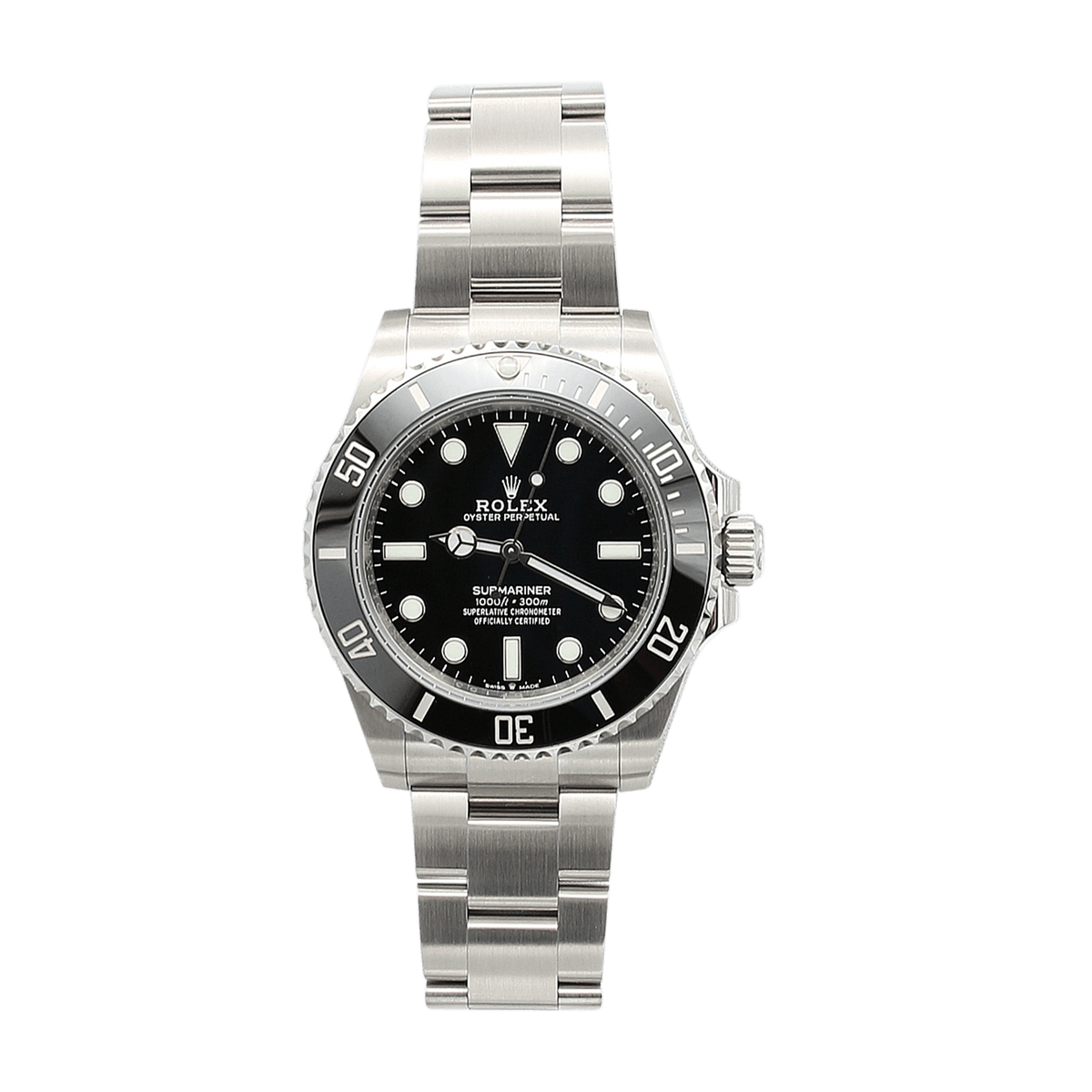 Rolex Submariner No Date 124060 – Schwarzes Zifferblatt