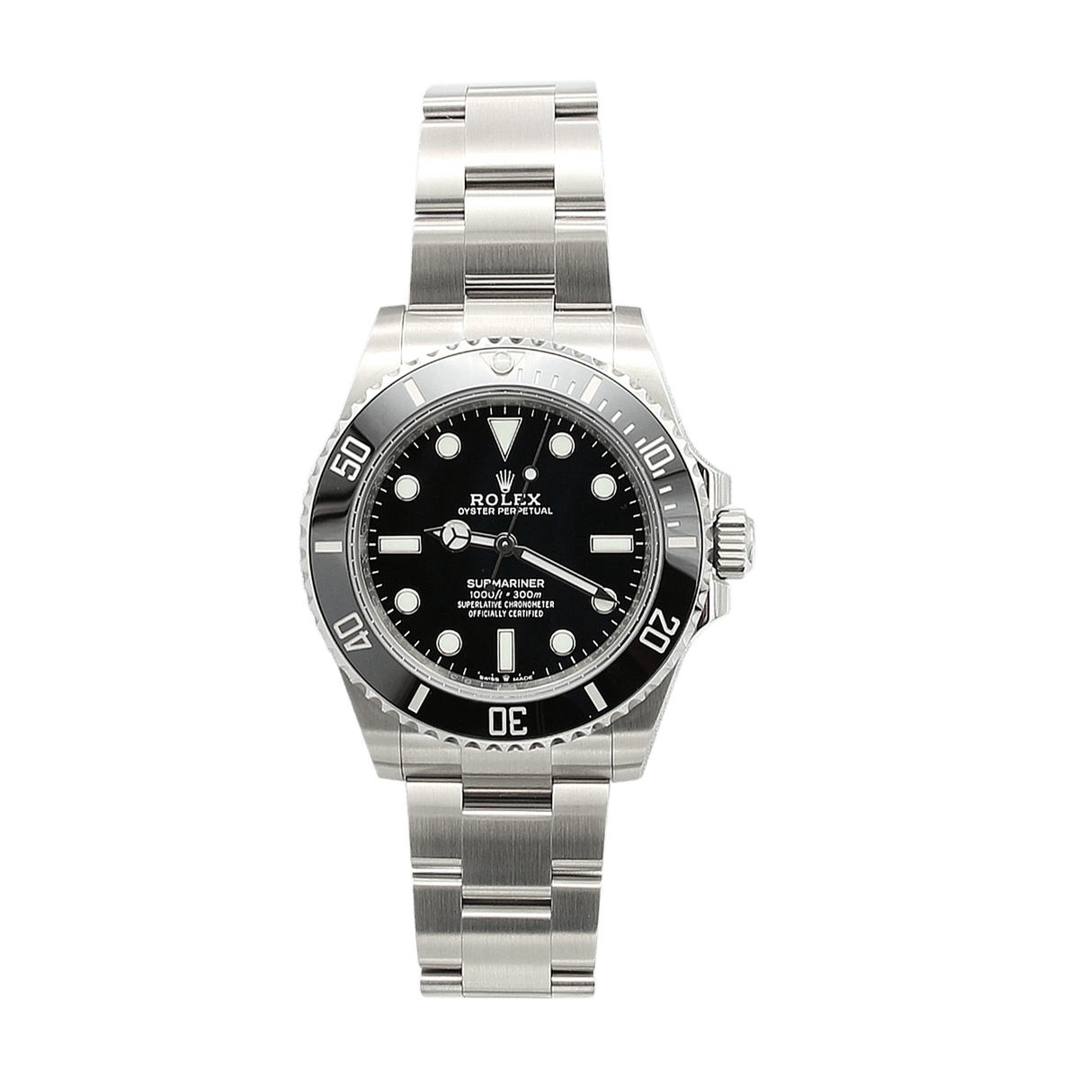 Rolex Submariner No Date 124060 Black Dial Full Set Debonar