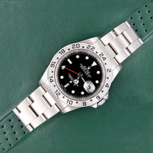 Charger l'image dans la galerie, Rolex Explorer II ref. 16570 Black Dial Oyster Bracelet - Full Set
