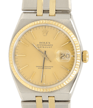 Carica l'immagine nel visualizzatore di Gallery, Rolex Datejust Oyster-Quartz ref.17013 Champagne Dial Oyster Bracelet