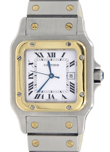 Load image into Gallery viewer, Santos Galbee Gold & Steel ref. 2961 Steel Bracelet