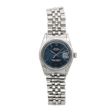 Carica l'immagine nel visualizzatore di Gallery, Rolex Datejust ref 1603 Blue Dial Jubilee Bracelet