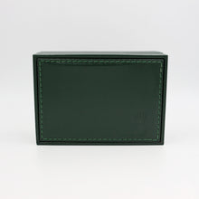 Load image into Gallery viewer, Rolex Watch Box | Vintage Box Men Green with light green stitching 68.00.2