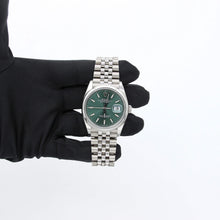 Load image into Gallery viewer, Rolex Datejust ref. 126200 Green Dial Jubilee bracelet - Full Set