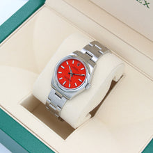 Load image into Gallery viewer, Rolex Oyster Perpetual ref. 277200 Coral Red Dial