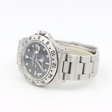 Charger l'image dans la galerie, Rolex Explorer II ref. 16570 Black Dial Oyster Bracelet - Full Set