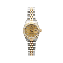 Load image into Gallery viewer, Rolex Lady-Datejust ref. 69173 - Diamonds Dial - Bezel Custom with diamonds