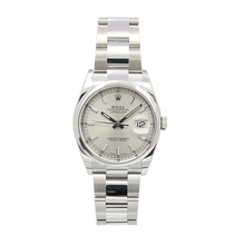 Charger l'image dans la galerie, Rolex Datejust Silver Dial ref. 116200 Oyster bracelet with Warranty Rolex