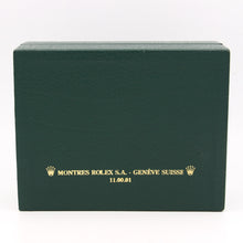 Load image into Gallery viewer, Rolex Watch Box | Vintage Box Men Dark Green 11.00.01