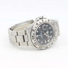 Charger l'image dans la galerie, Rolex Explorer II ref. 16570 Black Dial Oyster Bracelet - Full Set