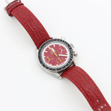 Load image into Gallery viewer, Omega Speedmaster ref. 175.0032.1 Red Dial Schumacher Edition – Leather strap