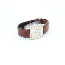 Bild in Galerie-Viewer laden, Cartier Santos Galbee 1566 Steel/Gold Love Dial