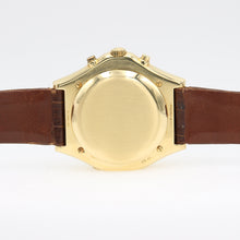 Załaduj obraz do przeglądarki galerii, Zenith El Primero ref. 95.0102.418 Calendar Moon Phases L.E. 18k Gold with Leather strap