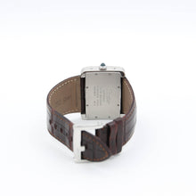 Cargar imagen en el visor de la galería, Cartier Tank Divan ref. 2612 38X30mm - Leather strap and Deplo Cartier