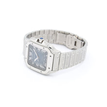 Załaduj obraz do przeglądarki galerii, Cartier Santos Blue Dial ref. WSSA0030 - Full set