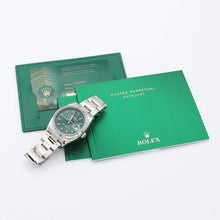 Load image into Gallery viewer, Rolex Datejust ref. 126200 Green Dial Oyster bracelet - Full Set