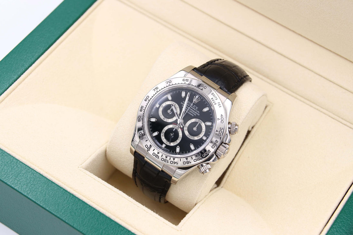 Rolex Daytona ref 116519 White Gold - ser. D – Debonar