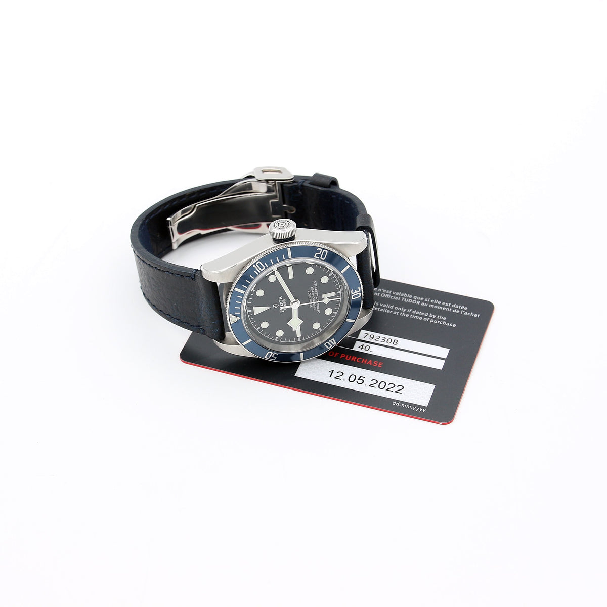 Tudor heritage black bay clearance blue 79230b