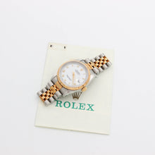 Load image into Gallery viewer, Rolex Datejust ref. 16233 Steel/Gold - White Roman dial Jubilee - Full Set