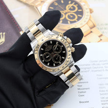 Cargar imagen en el visor de la galería, Rolex Daytona ref. 116523 Steel/Gold Black Dial - Full Set Card Italy 2012