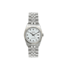 Load image into Gallery viewer, Rolex Datejust 36 ref. 16234 White Roman (Small) Dial - Full Set