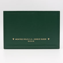 Carica l'immagine nel visualizzatore di Gallery, Buy Online Rolex Watch Box | Vintage Green Sportive Box with diagonal stripe