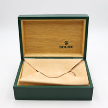 Carica l'immagine nel visualizzatore di Gallery, Buy Online Rolex Watch Box | Vintage Green Sportive Box with diagonal stripe