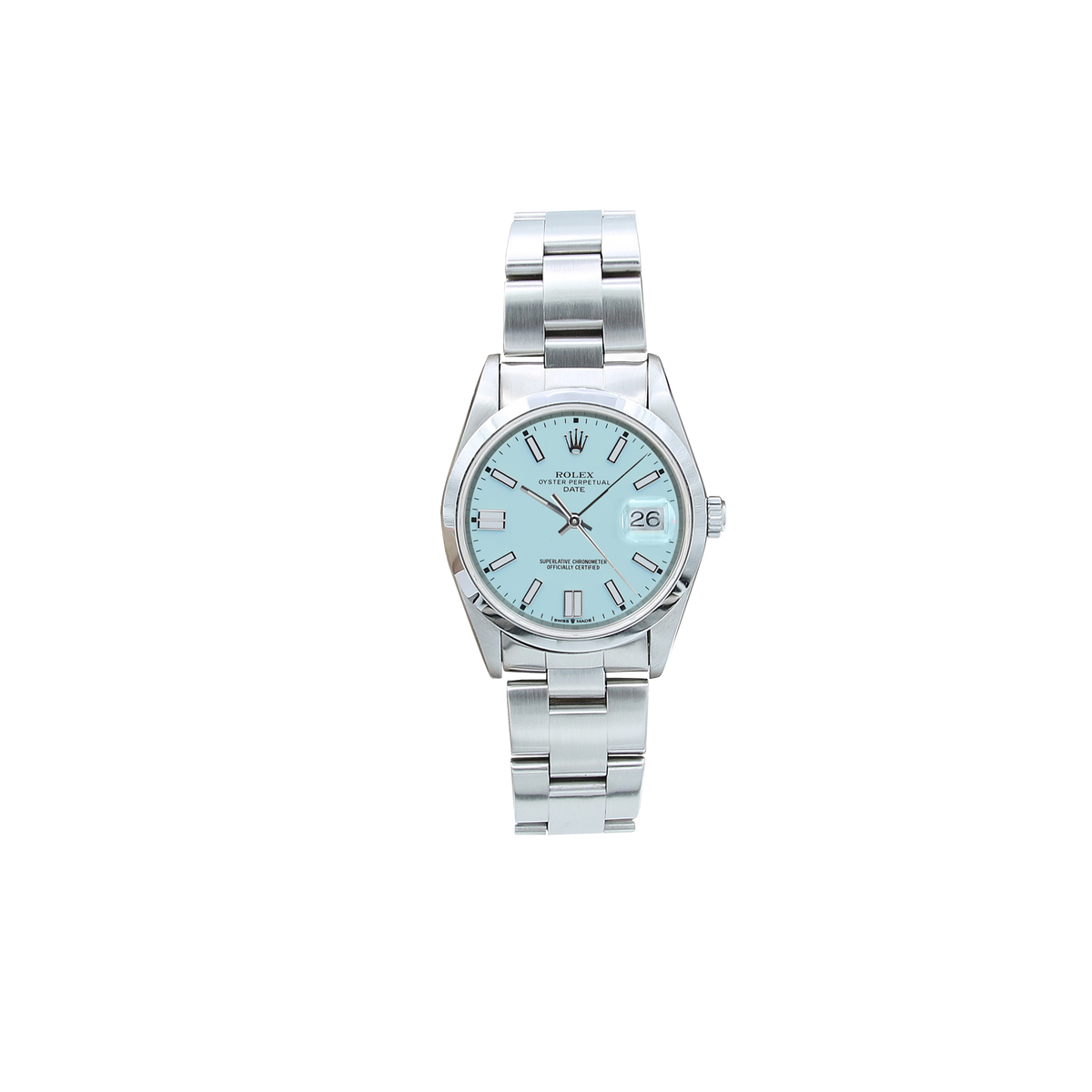 Bevægelse Veluddannet lån Buy Watch Rolex Datejust ref. 15200 - Light Blue Dial - Oyster Bracelet –  Debonar Watches Sp. z o.o