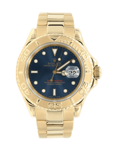 Bild in Galerie-Viewer laden, Rolex Yacht-Master ref. 16628 Blue Dial 18K Gold