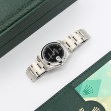 Load image into Gallery viewer, Rolex Datejust 31 ref. 78240 Black dial - with Warranty Rolex