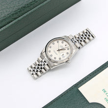 Charger l'image dans la galerie, Rolex Datejust 36 ref. 16234 Silver Diamonds dial - Full Set