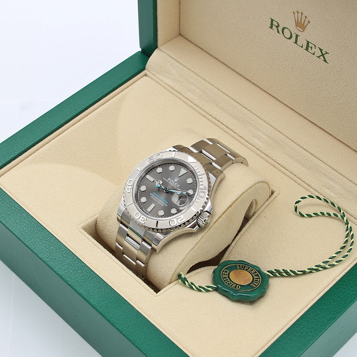 Buy Rolex Yacht Master 40mm ref. 126622 Rhodium Grey with original papers and box