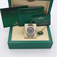 Bild in Galerie-Viewer laden, Rolex Yacht-Master 40 Ref. 126622 Rhodiumgrau - Voller Set